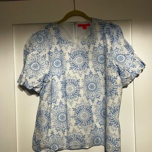 Lilly Pulitzer eyelet top